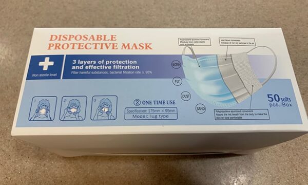 Flat Disposable Face Masks